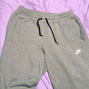 Nike grey joggers